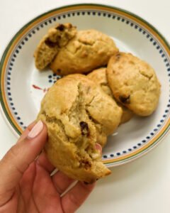 Biscuits moelleux aux pépites de chocolat -Ig bas